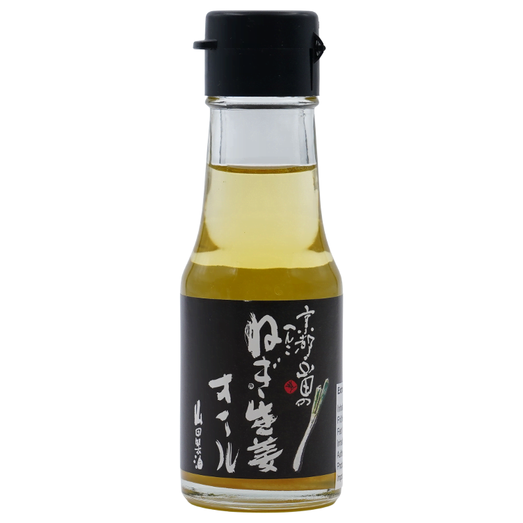 Spicy oil -Sesam oil / ginger and Kyoto leek