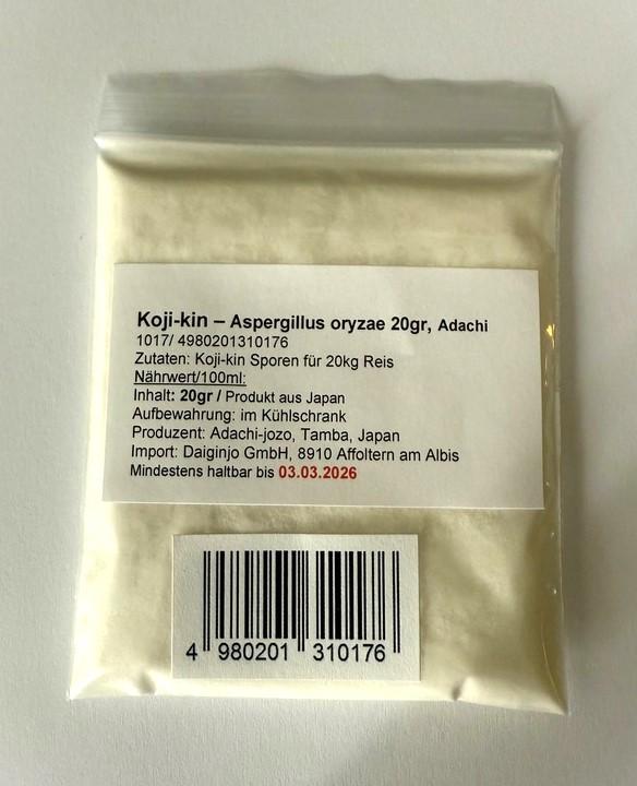 Koji-kin-Aspergillus oryzae Sporen small