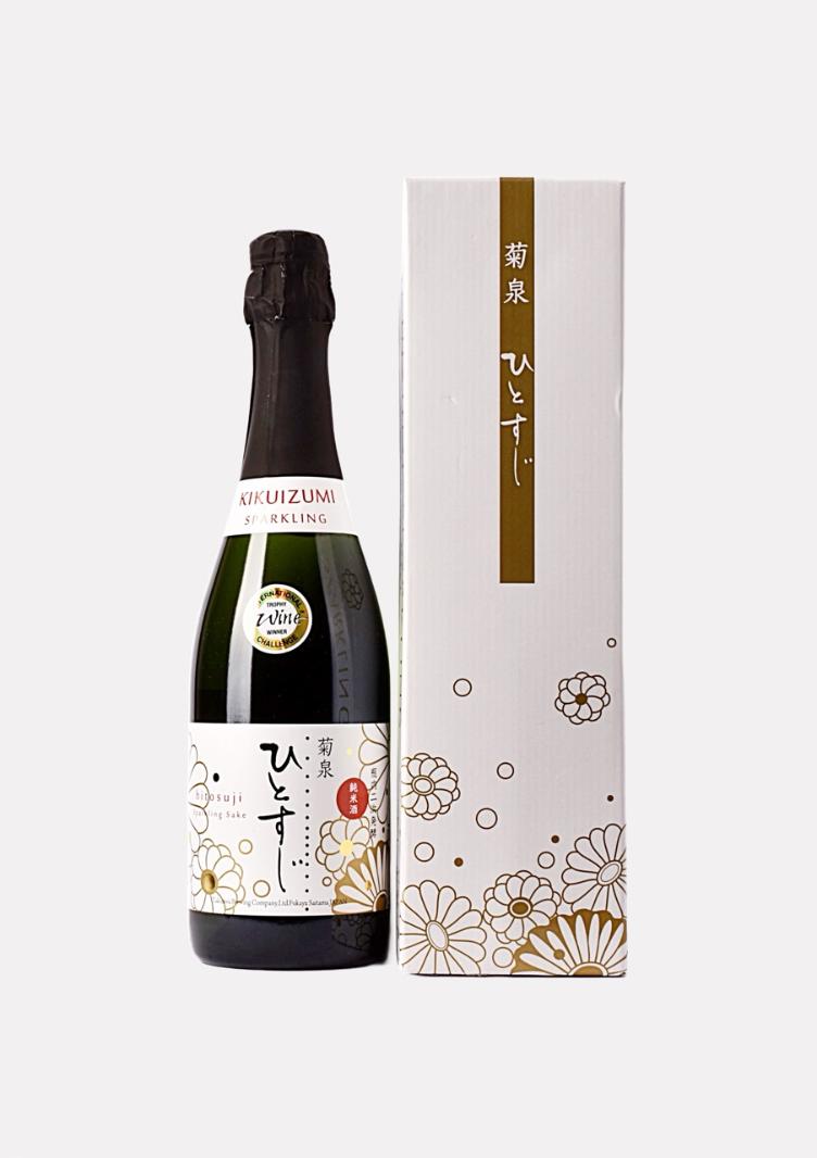 Kikuizumi Hitosuji Junmai Sparkling Sake