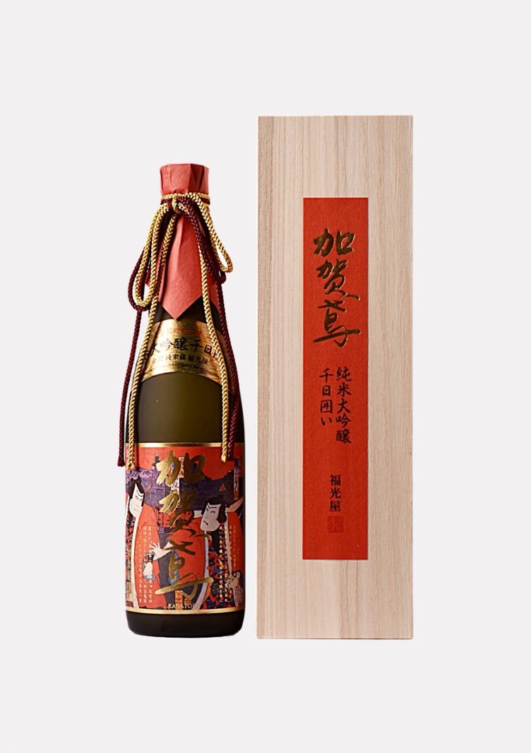 Fukumitsuya Kagatobi Junmai Daiginjo Nishikie Koshu Rot