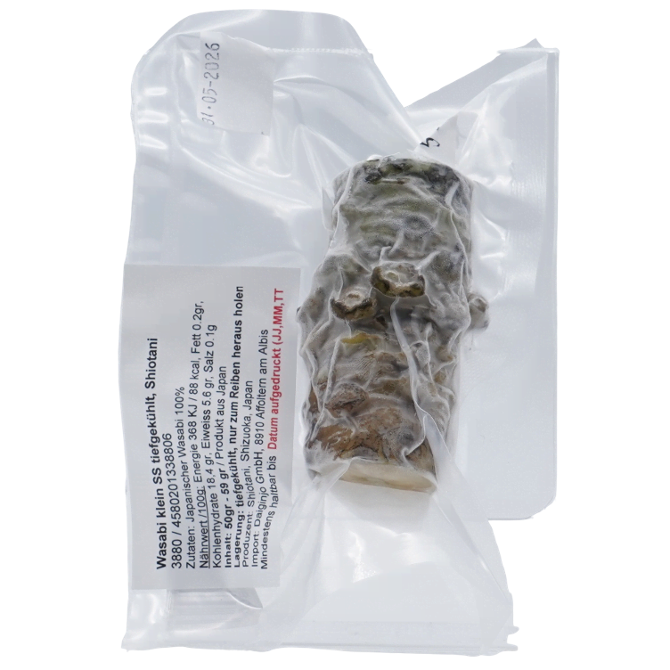 Wasabi SS frozen from Japan