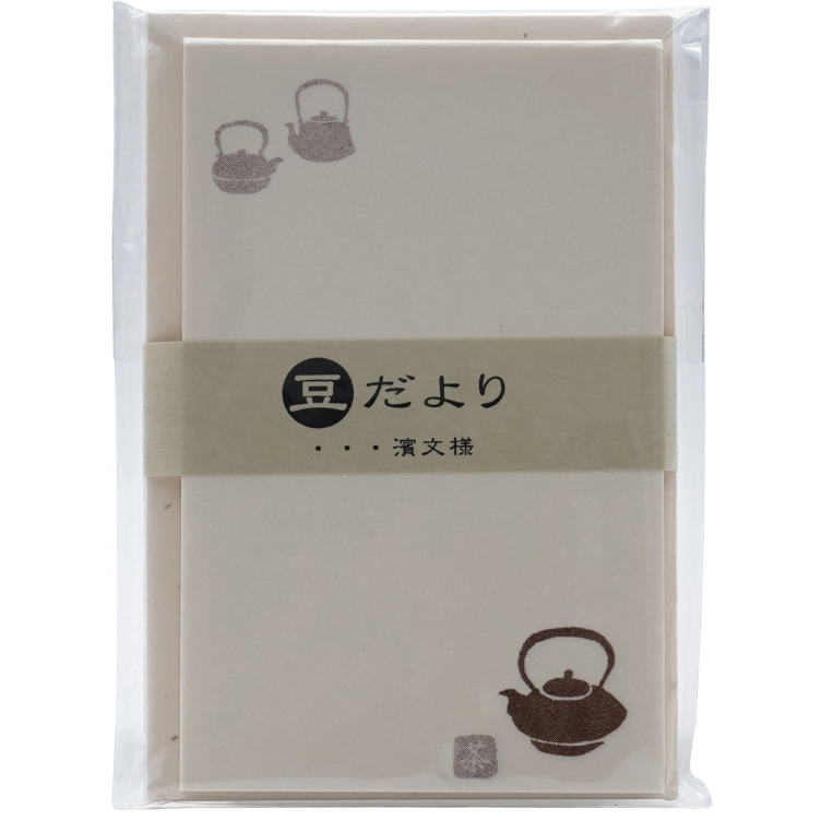 Mini Briefpapier Set Teekanne