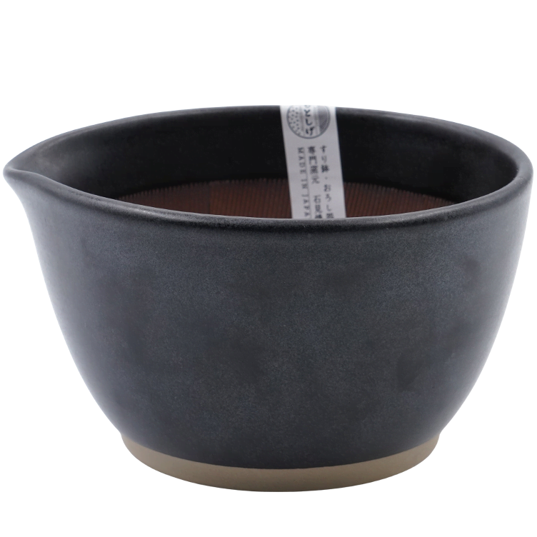 Suribachi - Mörser gross schwarz