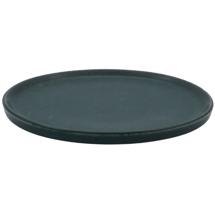 S: Plate small round Oribe