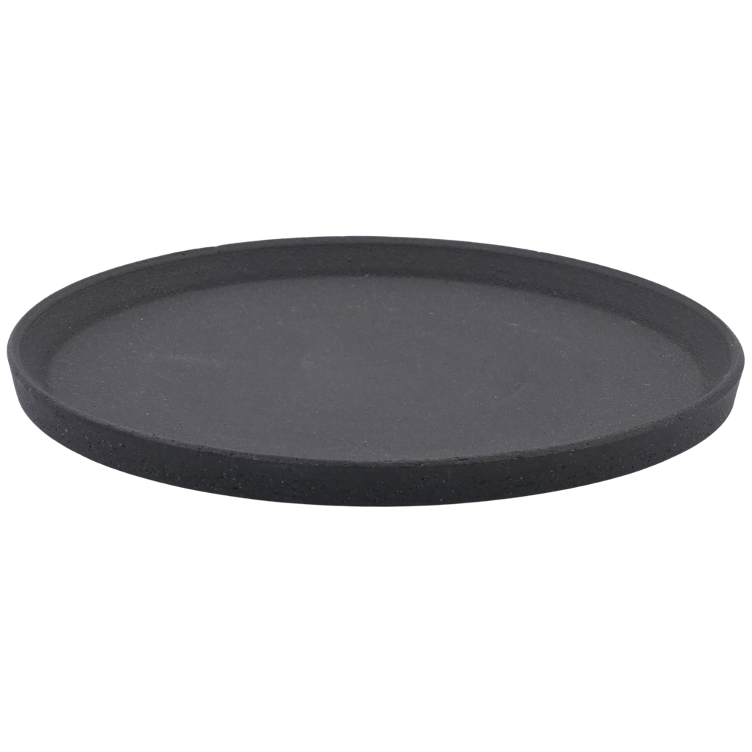 S: Plate small round Kokuto