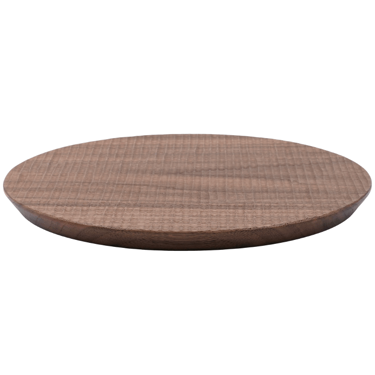 Furui Sazanami Plate rund Baumnuss 20cm