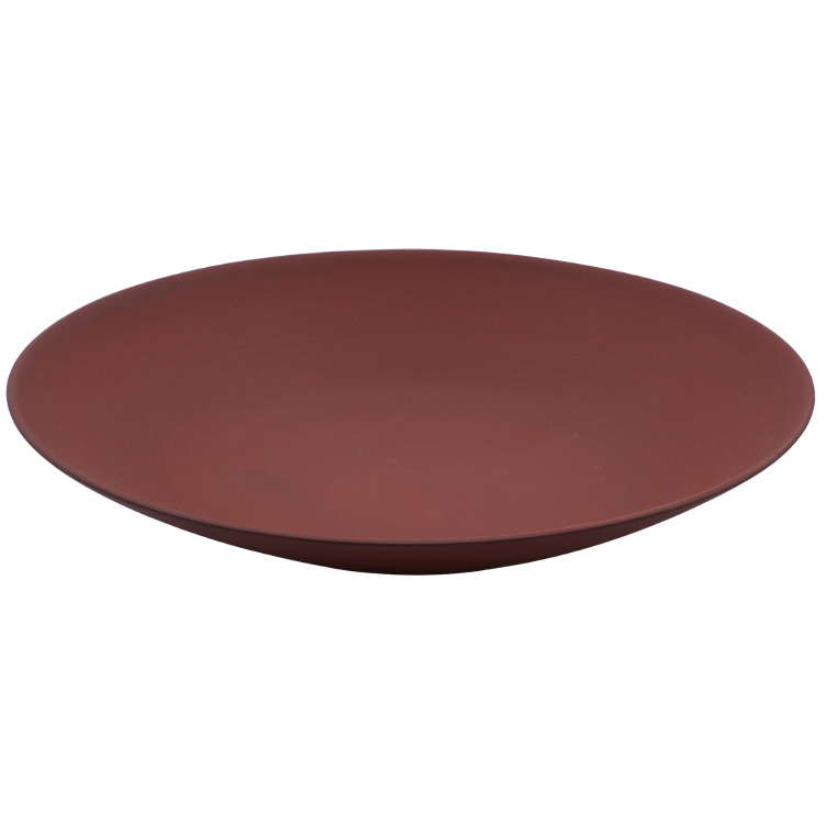 Murakami small Plate round red