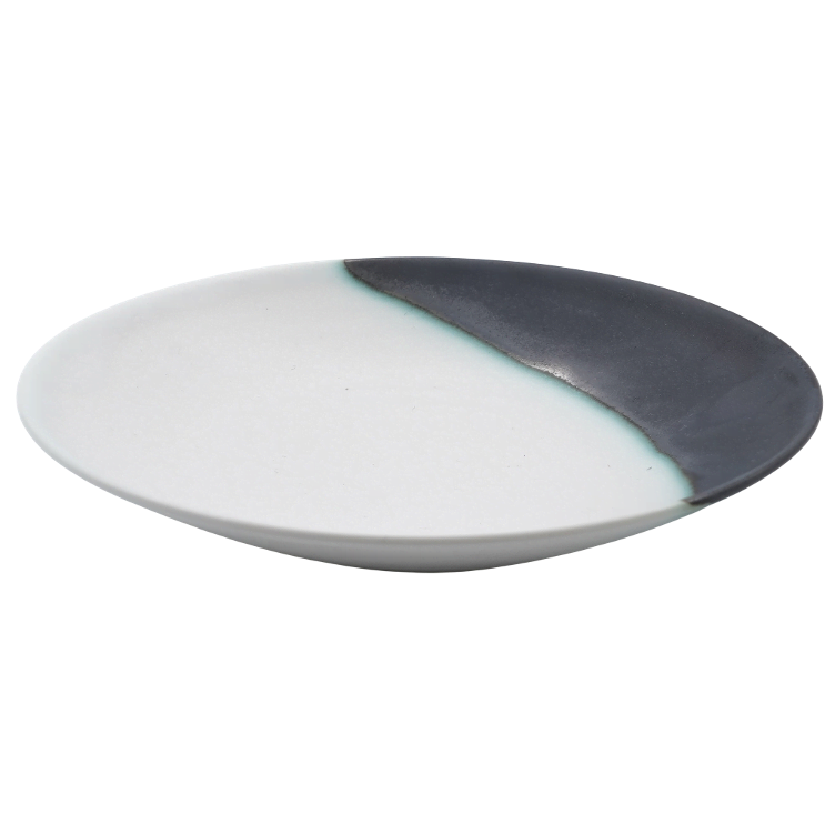 Y.Murakami Teller klein weiss-schwarz