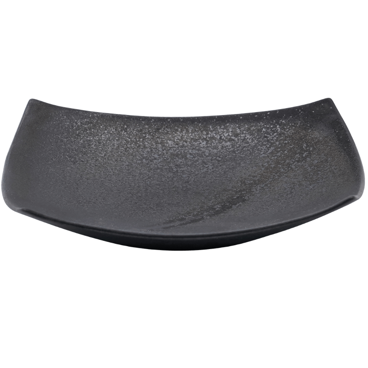 Murakami Hanabira small square Plate Black