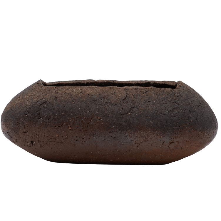 Morimoto Bizen Oval Vase