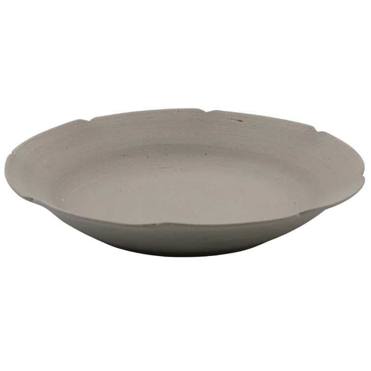 Morimoto Bizen plate Shira-hana