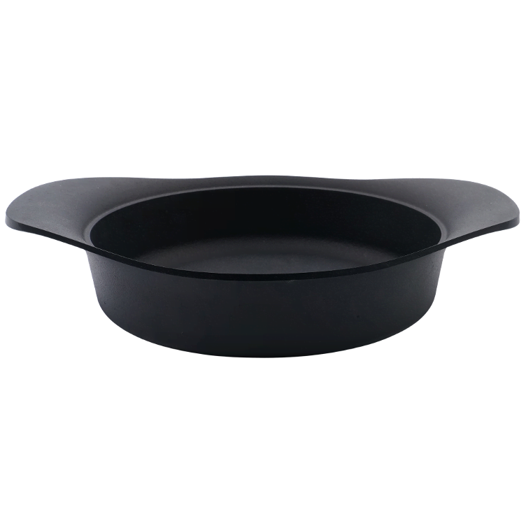 Sukiyaki pot, cast iron, low