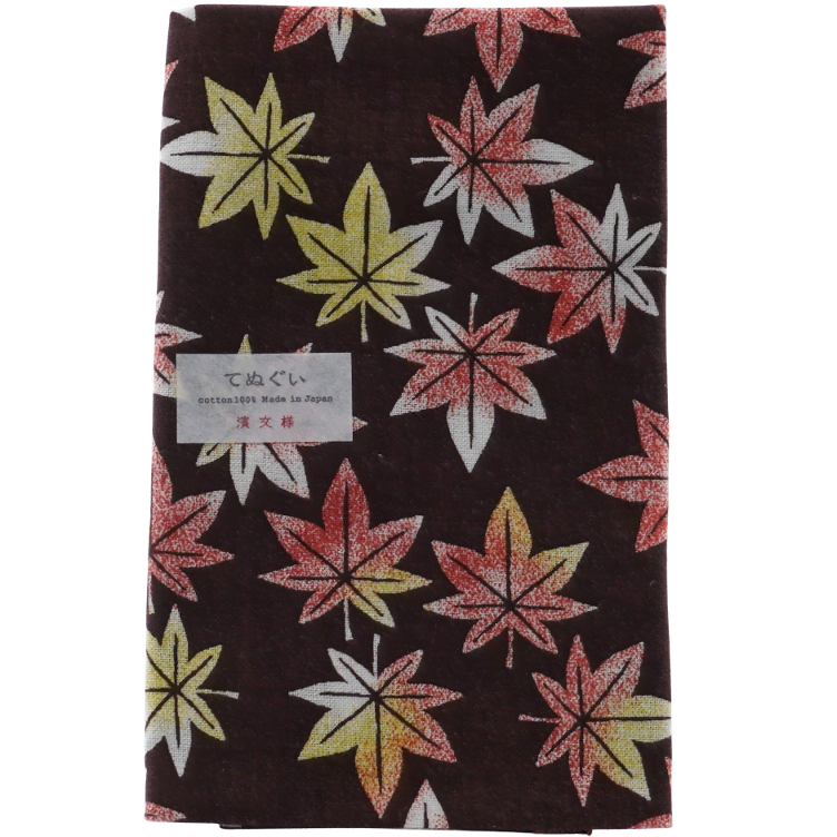 Tenugui towel Fall leaves