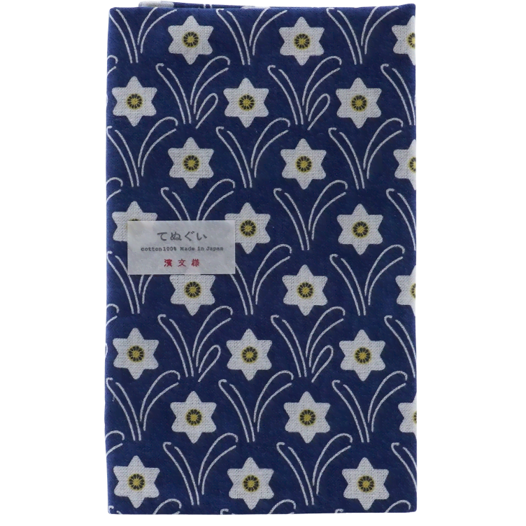 Tenugui towel white Narzisse