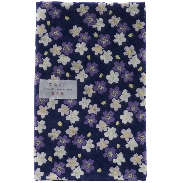 Tenugui Handtuch violette Sakura