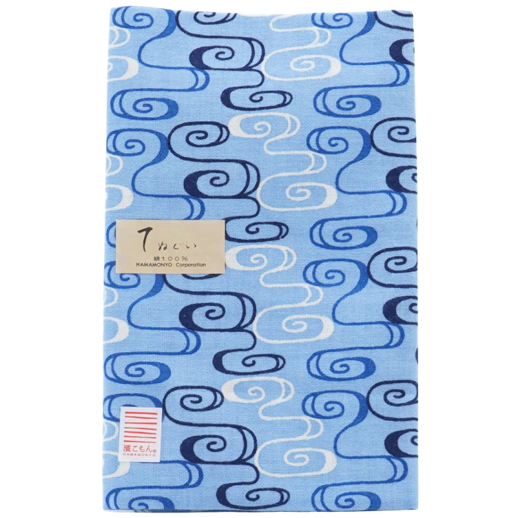 Tenugui towel ligth blue
