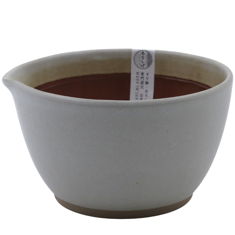 Suribachi - mortar medium white
