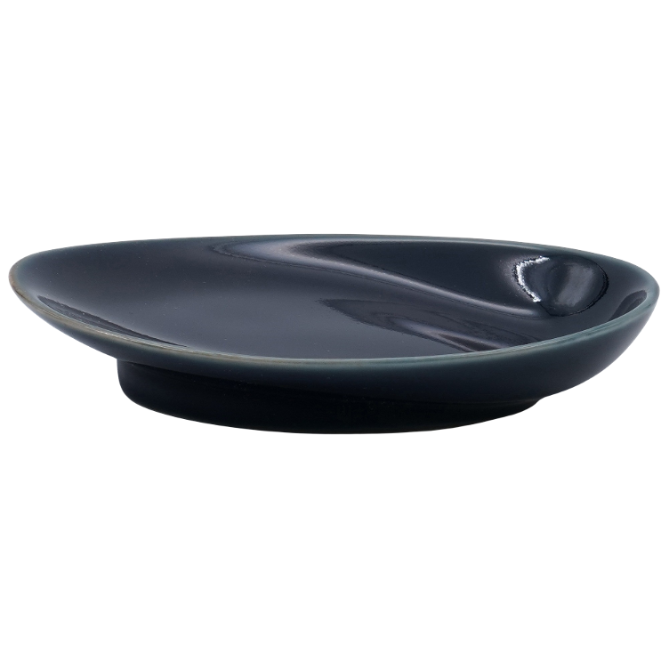 Plate oval Aoi Porcelain for soy sauce