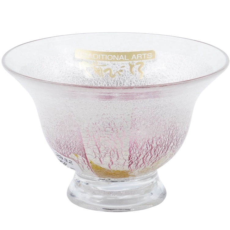 Ginsai Sake glass Chiyoguchibuki