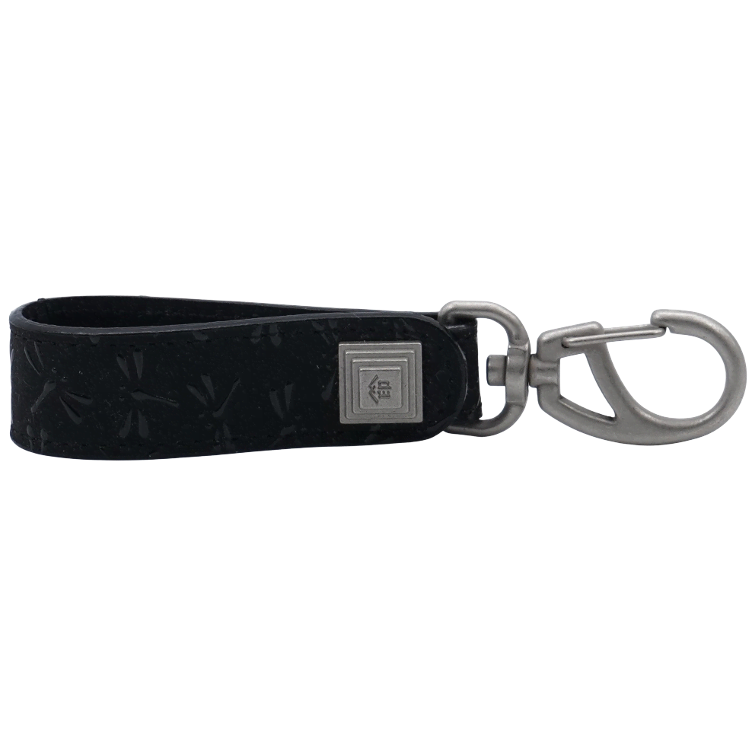 Inden key ring black Tombo-Dragonfly