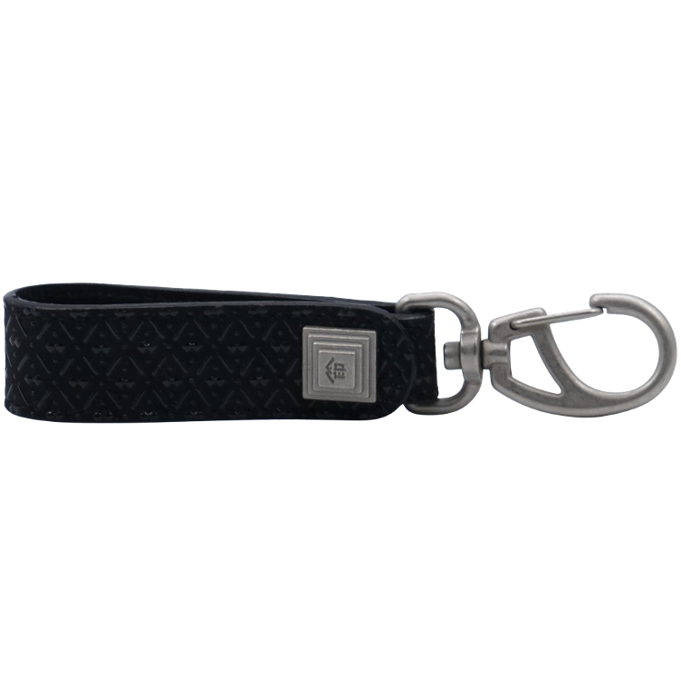 Inden Schwarz Hyotan Schlüsselanhänger