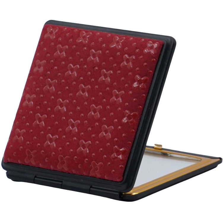 Inden mirror mini red four blossom