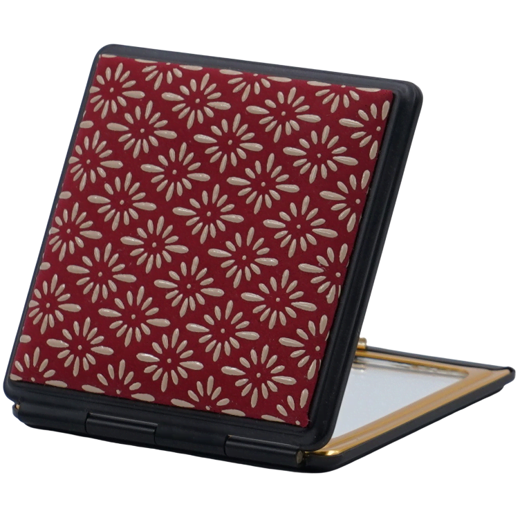Inden mirror mini red kiku