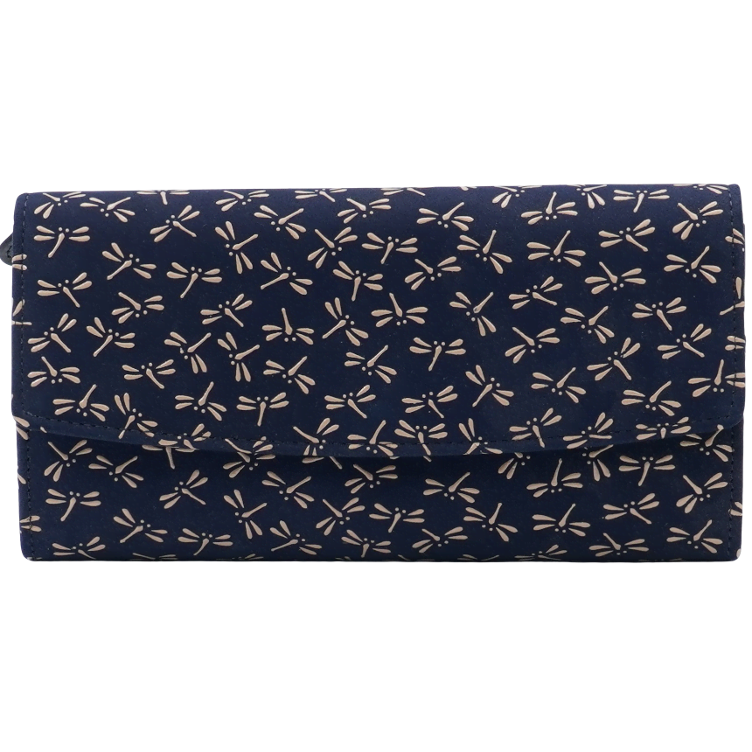 Inden wallet S blue Dragonfly