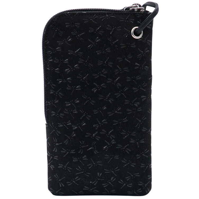 Inden Handy Tasche schwarz Libelle