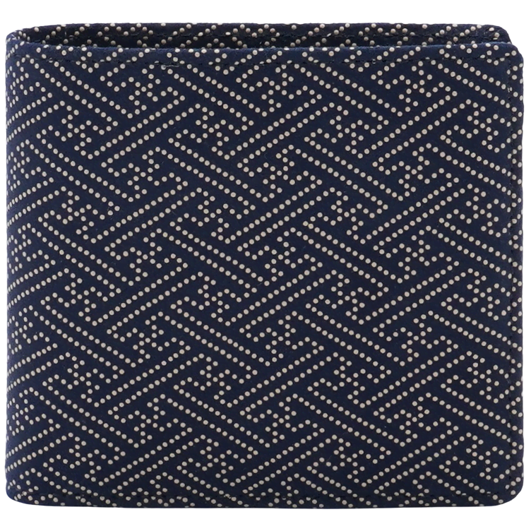 Inden wallet with coin pocket Sayagata
