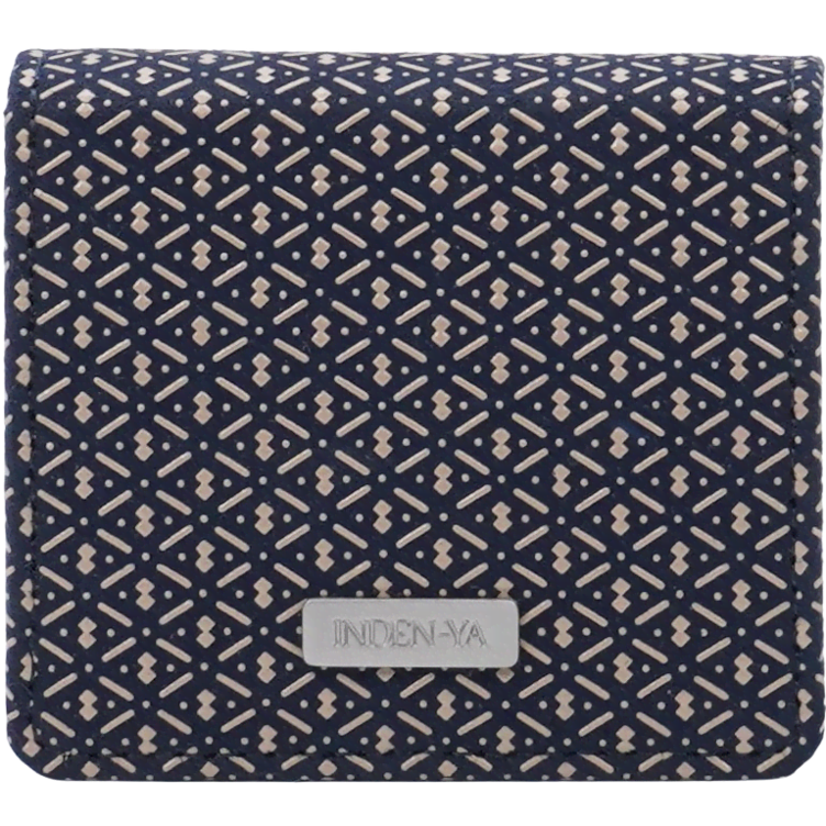 Inden Coin bag F blue Hyotan
