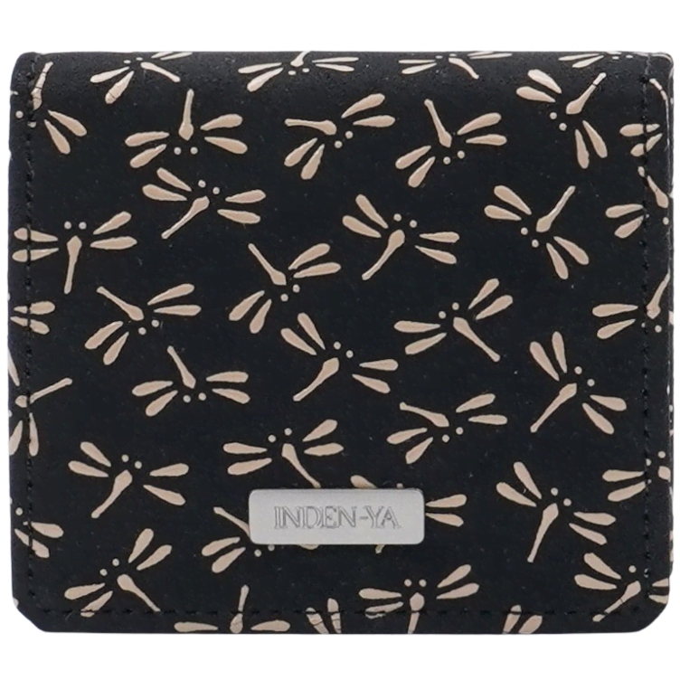 Inden Münztasche F schwarz Libelle