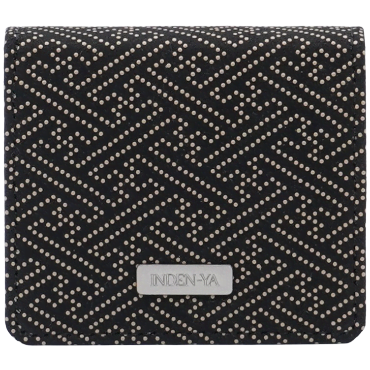 Inden Münztasche F schwarz Kreuzung