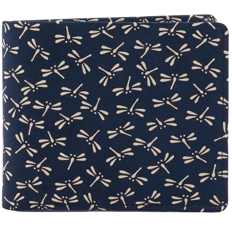 Inden wallet J blue dragonfly