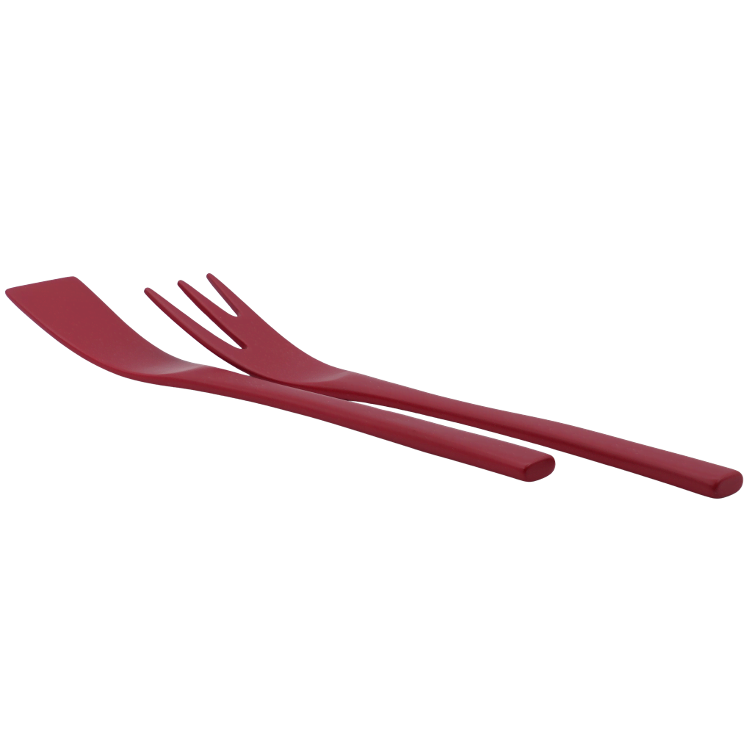 Kai-kobo Salatbesteck 901 Bamboo rot