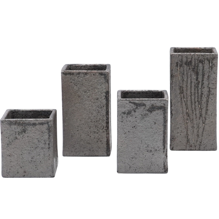 Okuda Vase 4er-Set, square