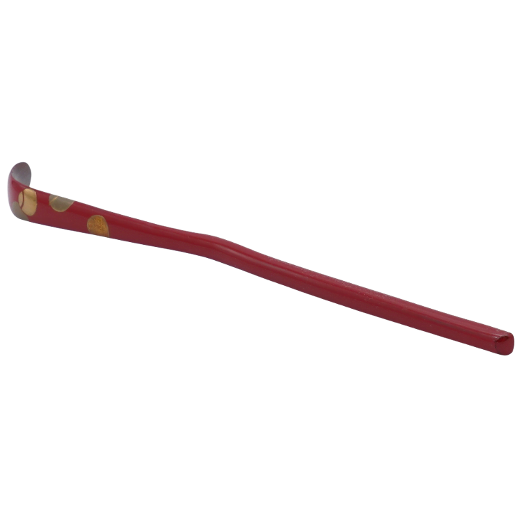 Matcha spoon lacquer painted from Wajima