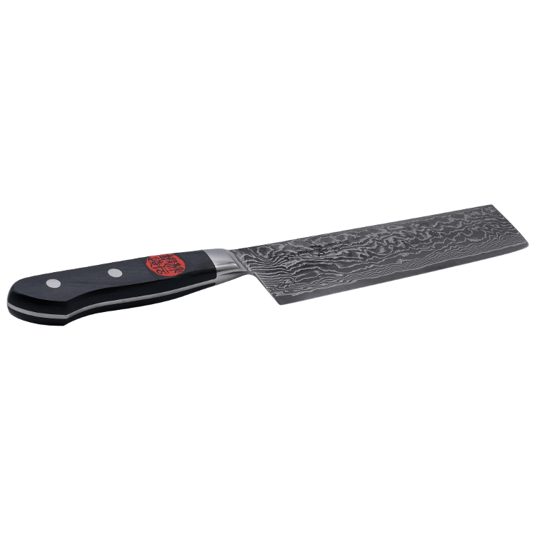 Vegetable Knife black VG-10 Damascus