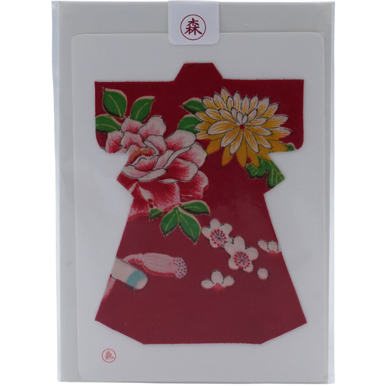 Card Kimono-style