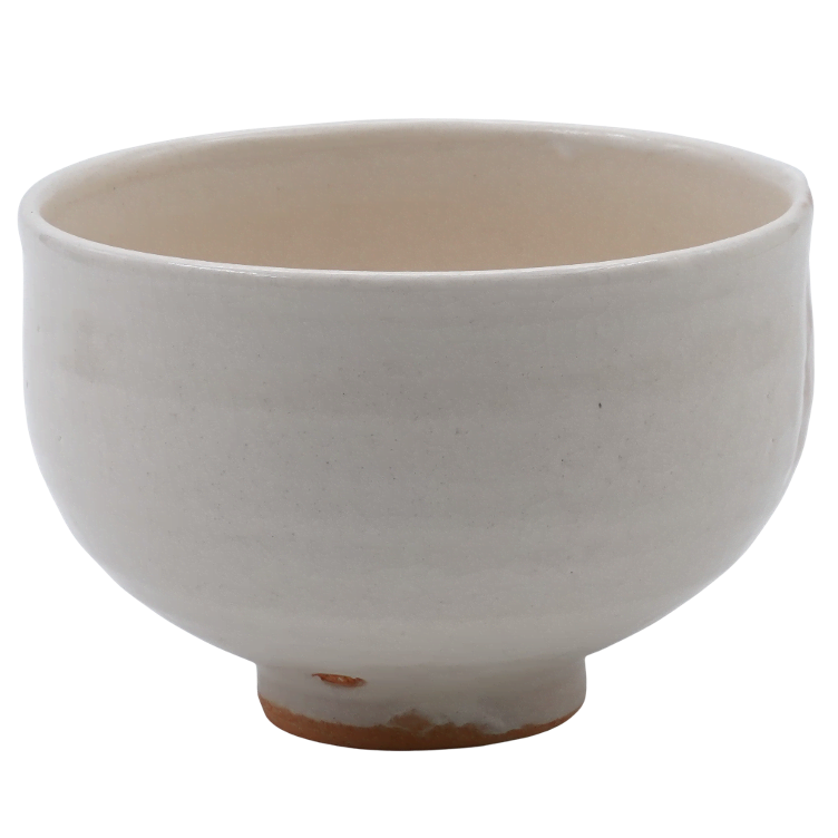 Matcha-wan Porzellan weiss Keramik