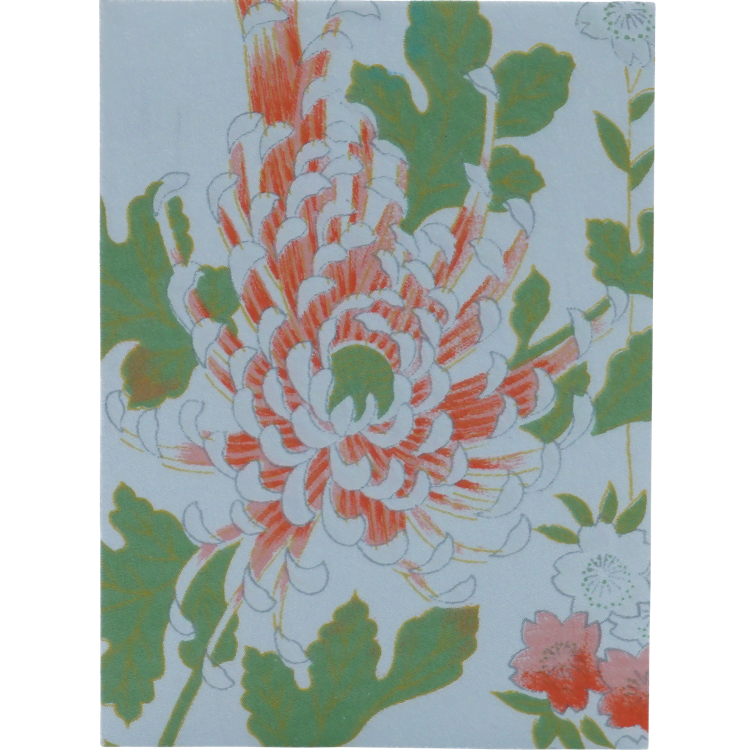 Geeting card Handmade JP Silk