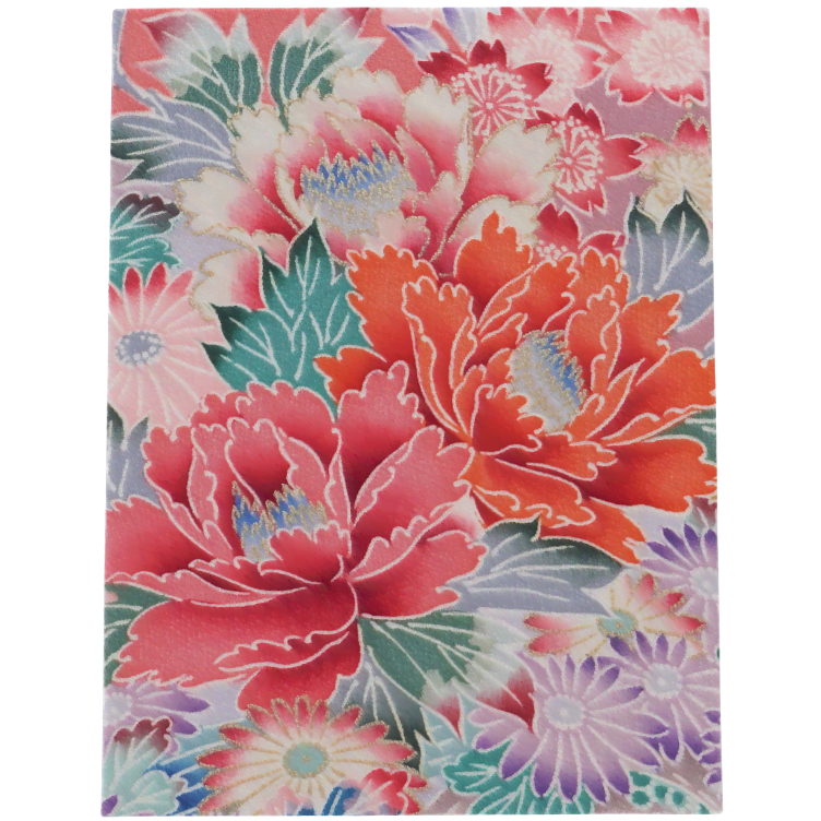 Geeting card Handmade JP Silk