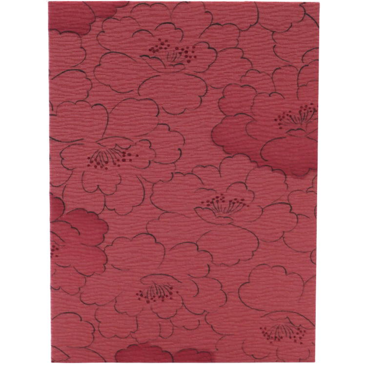 Geeting card Handmade JP Silk