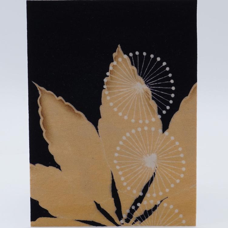 Geeting card Handmade JP Silk