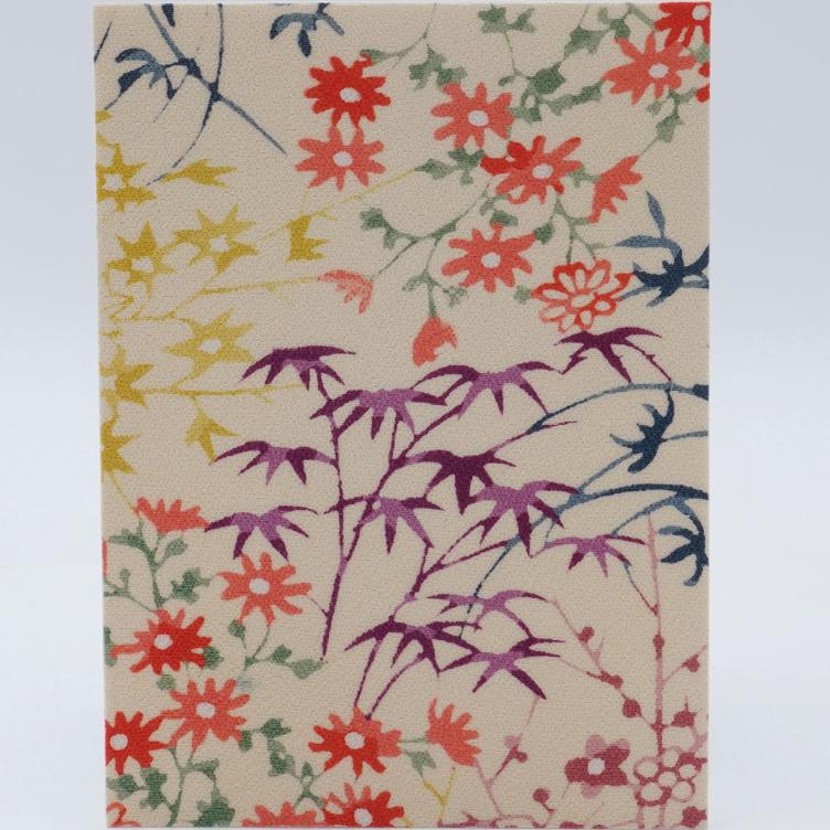 Grusskarte Handgemacht JP Seide