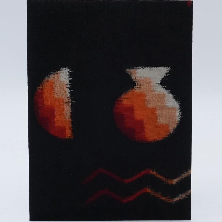 Geeting card Handmade JP Silk