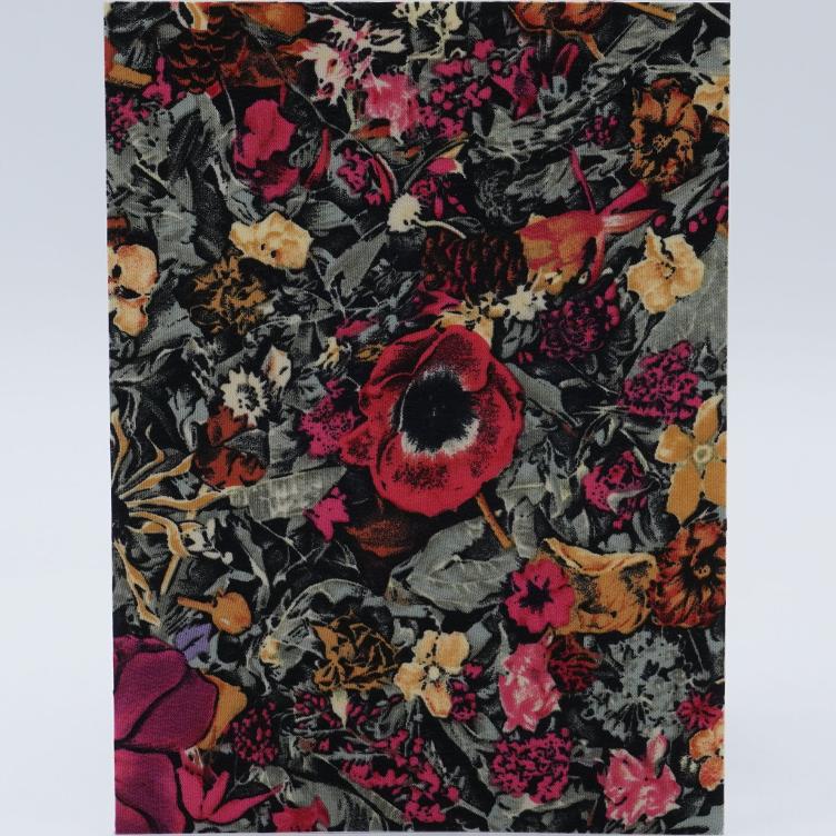 Geeting card Handmade JP Silk