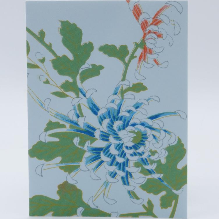 Geeting card Handmade JP Silk