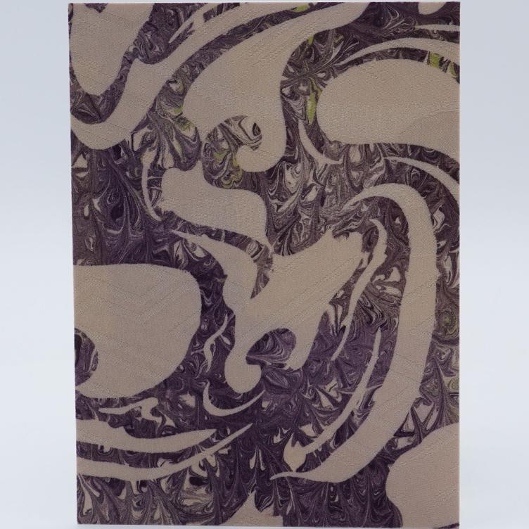 Geeting card Handmade JP Silk