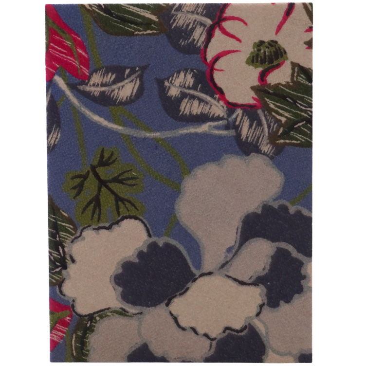 Grusskarte Handgemacht JP Seide